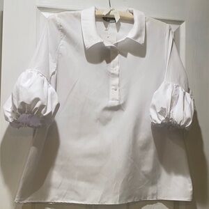Milan Kiss white button up